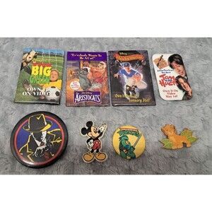 Lot of Walt Disney Pins Movie Posters Ninja Turtles Lion King Mickey Mouse
